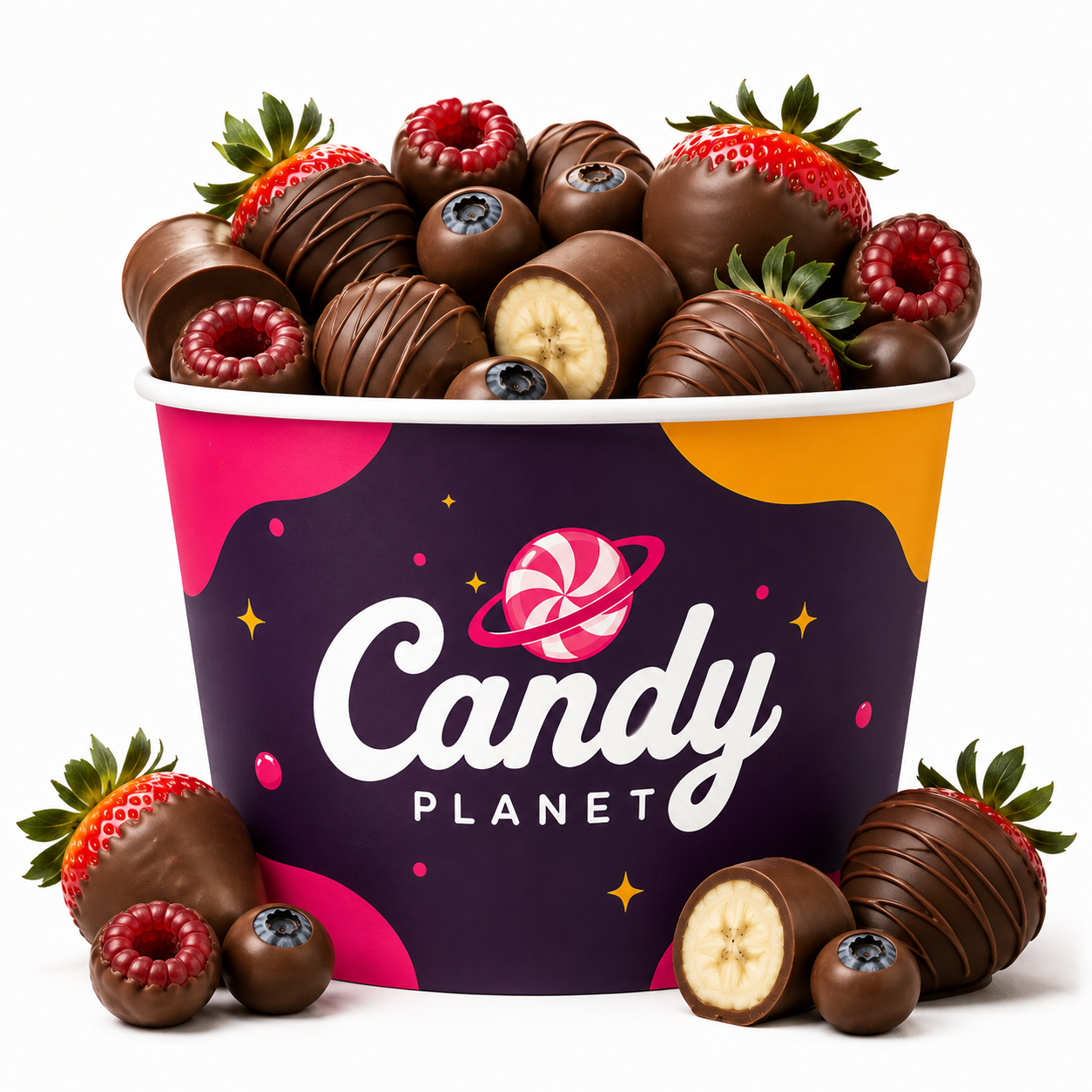 1 lb Pick n' Mix Chocolate Covered Fruit